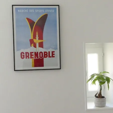 Apartament Hotegam Agency, 70 Rue Thiers Championnet, Close Sncf, New & Design, 2 Bedrooms, 1 Office Grenoble